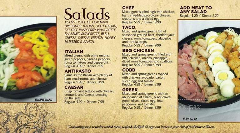 Grandad's Pizza and Pub! - Hilliard, OH menu_pic