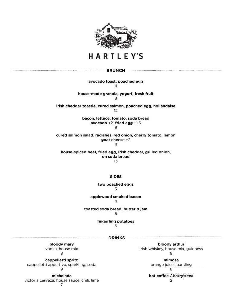 Hartley's - Clinton Hill, NY