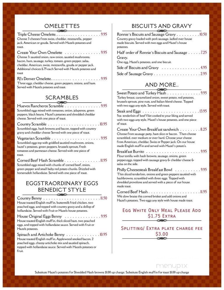Hazel's Diner And Bakery - Hebron, IL menu_pic