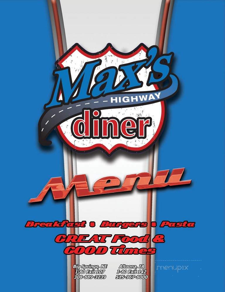 Max's Highway Diner - Altoona, IA
