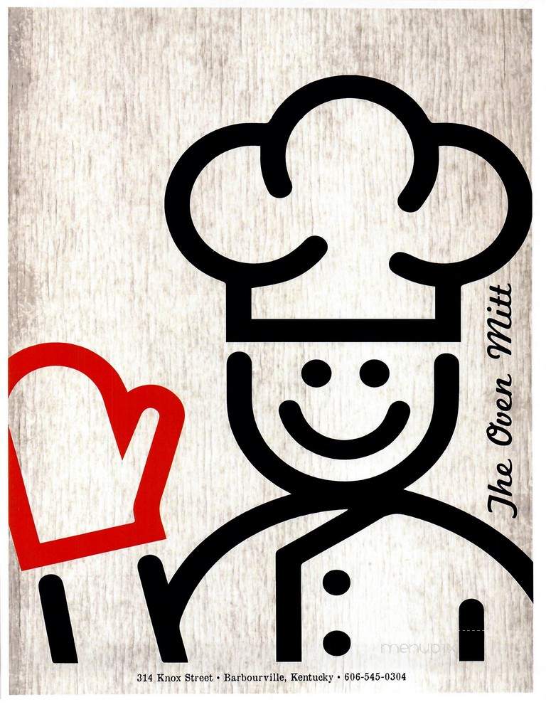 Oven Mitt - Barbourville, KY menu_pic