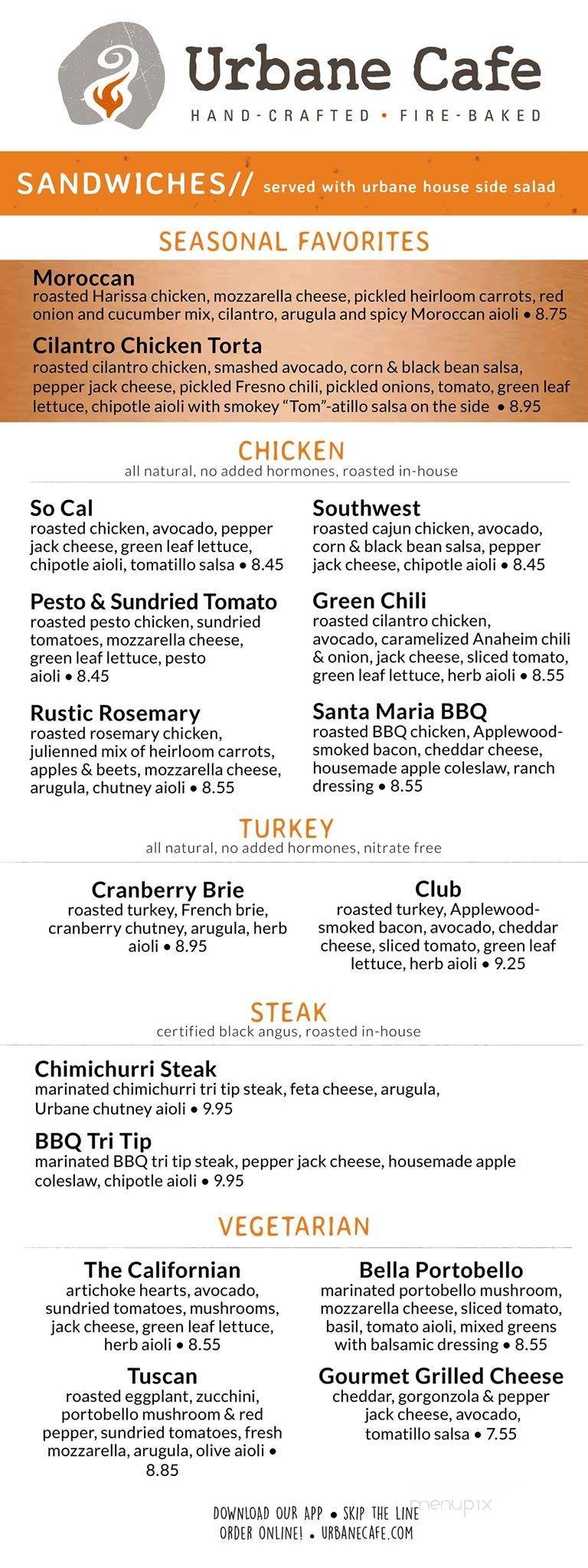 Pure Energy Cafe - Thousand Oaks, CA menu_pic