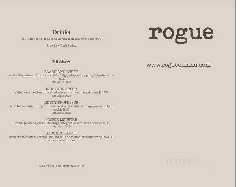 Rogue Bar and Grill - Omaha, NE