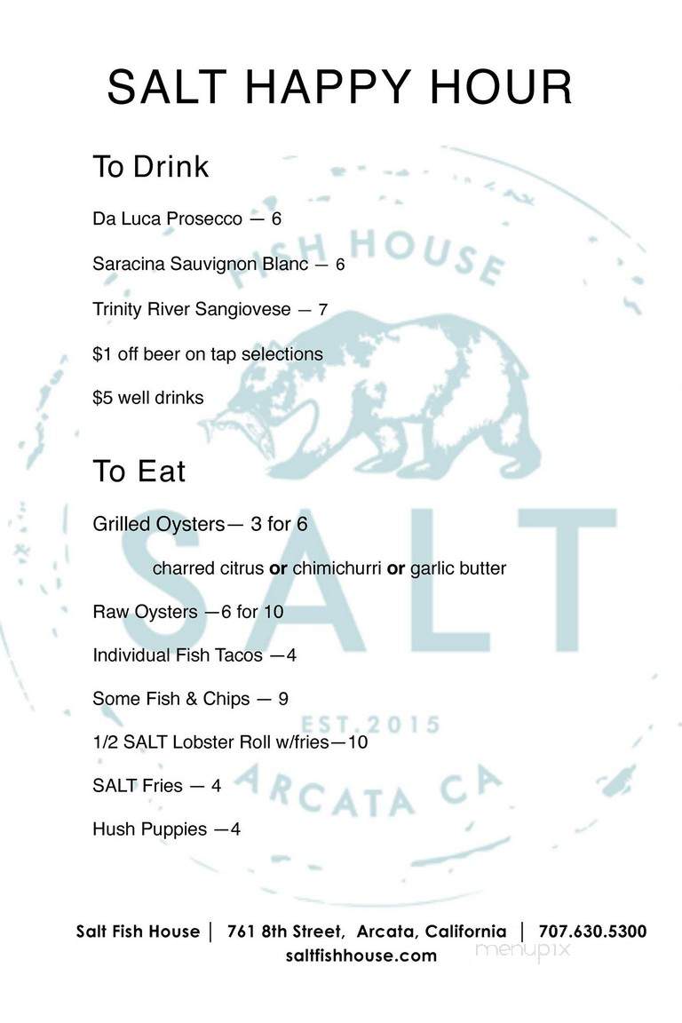 Salt Fish House - Arcata, CA