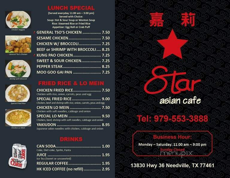 Star Asian Cafe - Needville, TX