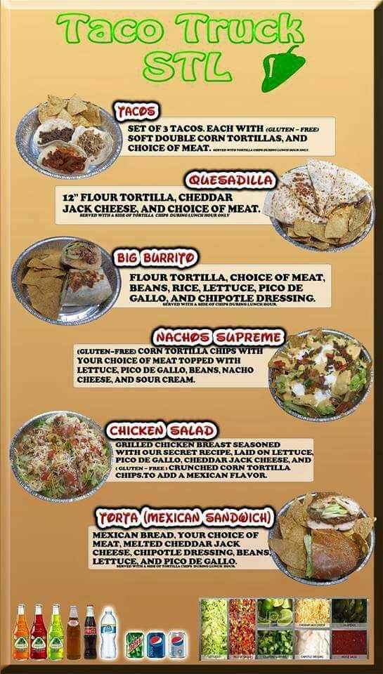 Taco Truck Stl - Saint Louis, MO menu_pic