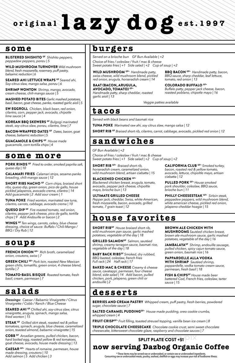 The Lazy Dog Sports Bar & Grill - Westminster, CO