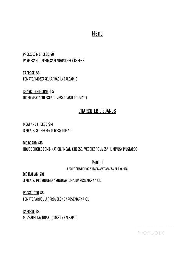 The Ruin - Salt Lake City, UT menu_pic