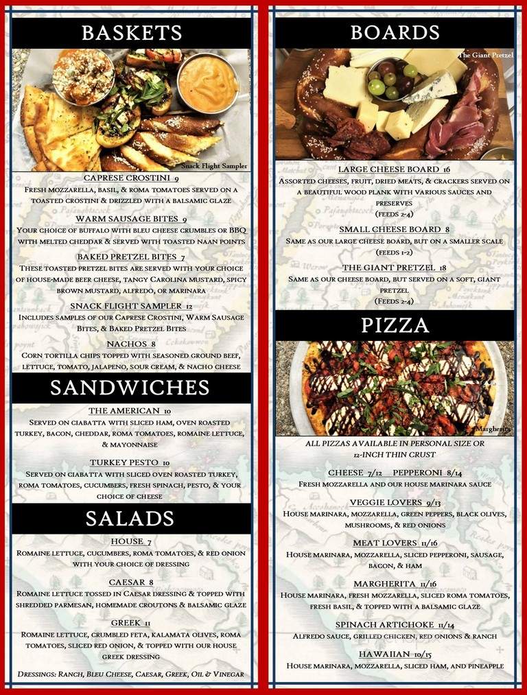 Bull Island Brewing - Hampton, VA menu_pic