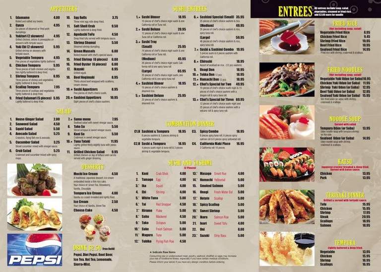Mr Bin Sushi & Grill - Cranford, NJ menu_pic