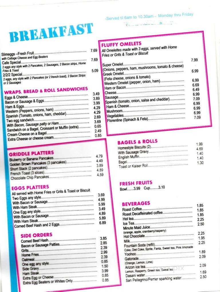 EXPREZO - Pompano Beach, FL menu_pic