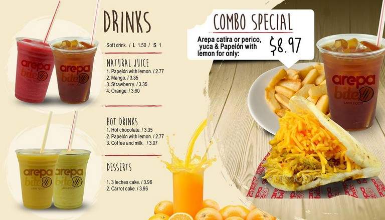 Arepa Bite Latin Food - Mounds View, MN menu_pic