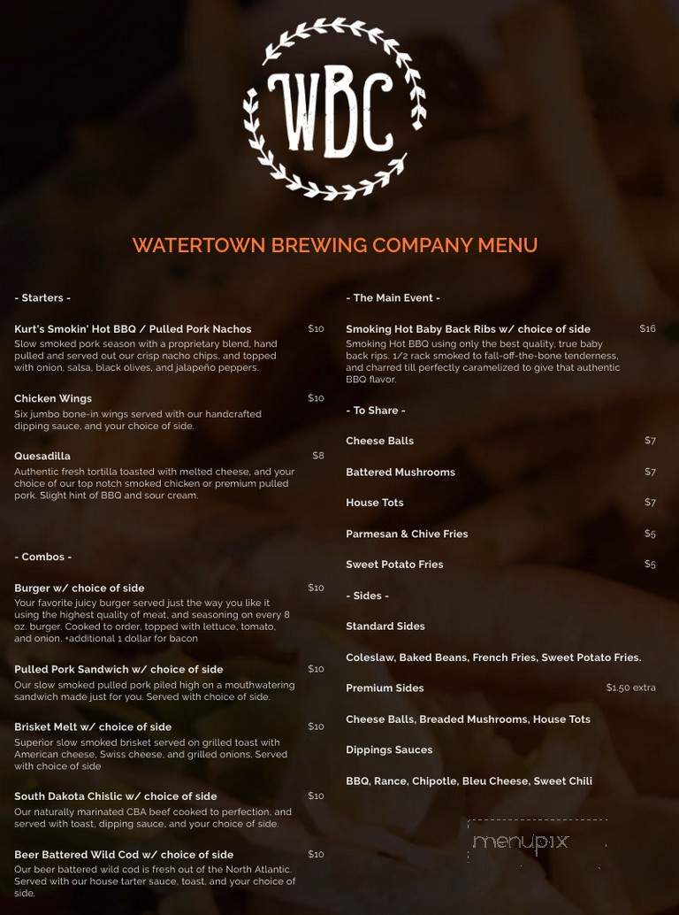 Watertown Brewing Co. - Watertown, SD