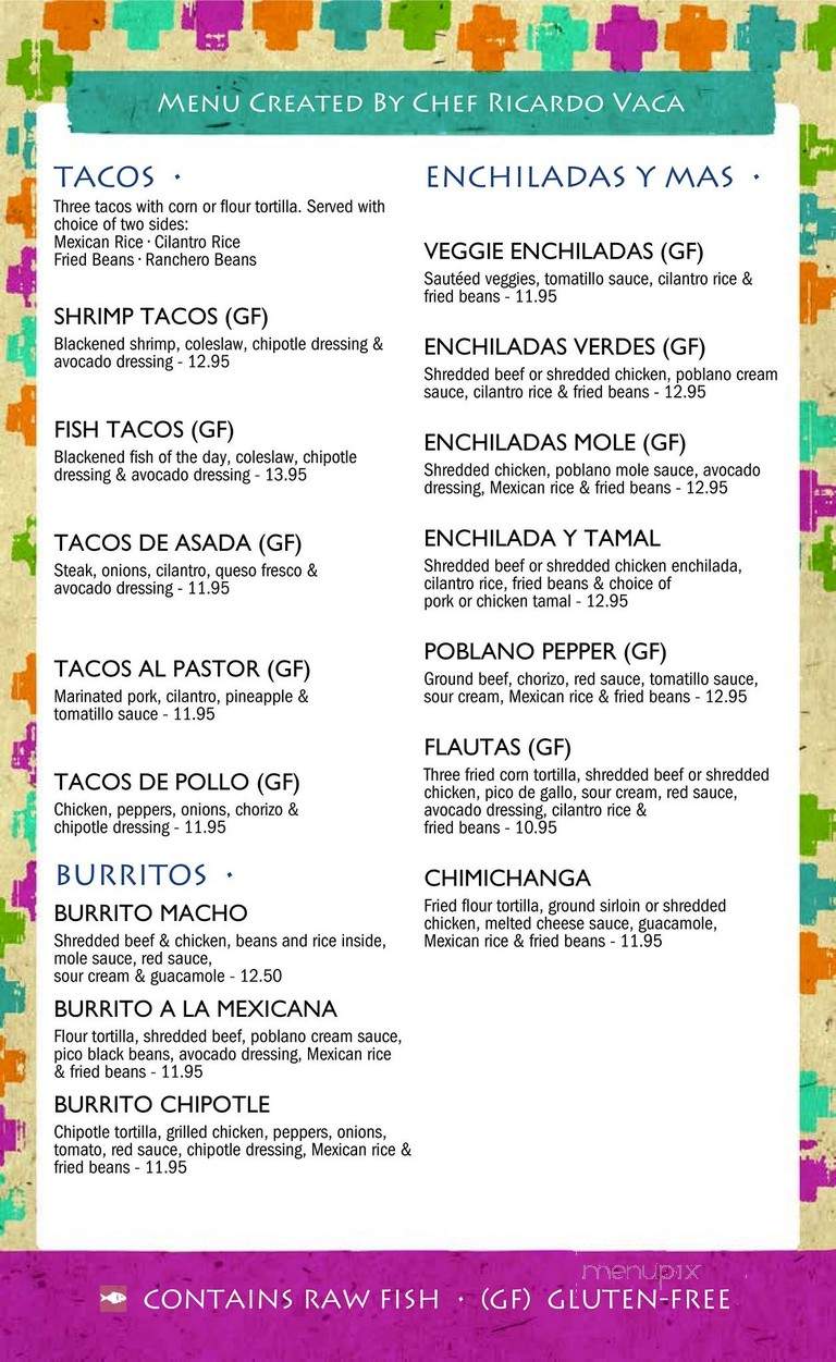 Tequila Azul - Melbourne, FL menu_pic