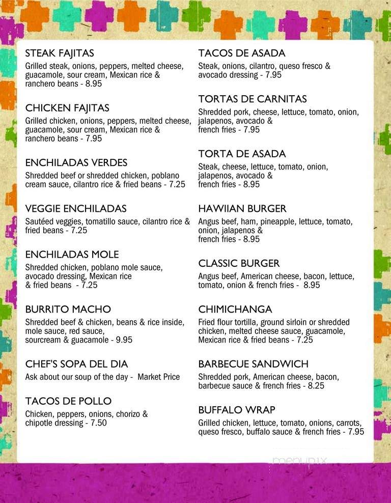 Tequila Azul - Melbourne, FL menu_pic