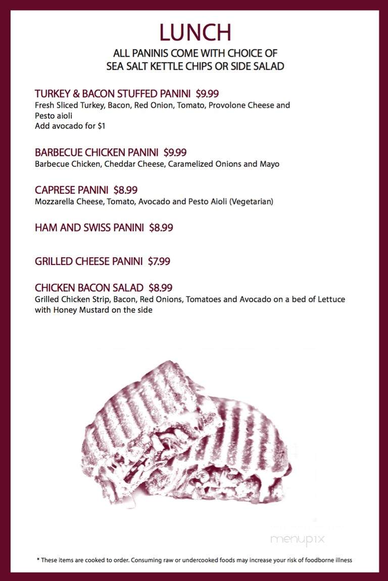 Biscuit House - Lakewood, WA menu_pic