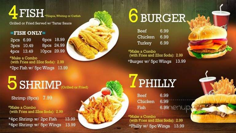Wings 21 Woodmore - Lanham, MD menu_pic