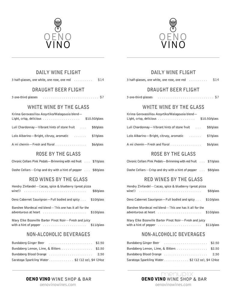 Oeno Vino - Los Angeles, CA