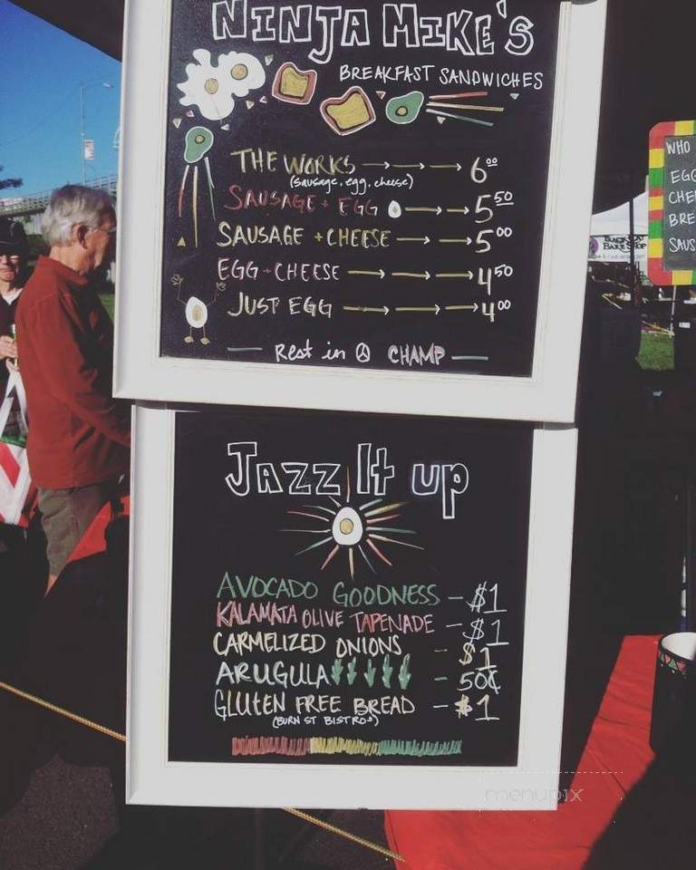 Ninja Mike's - Missoula, MT menu_pic