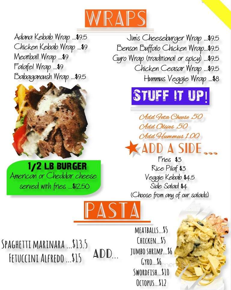Ephesus Mediterranean Grill - Jacksonville, FL menu_pic