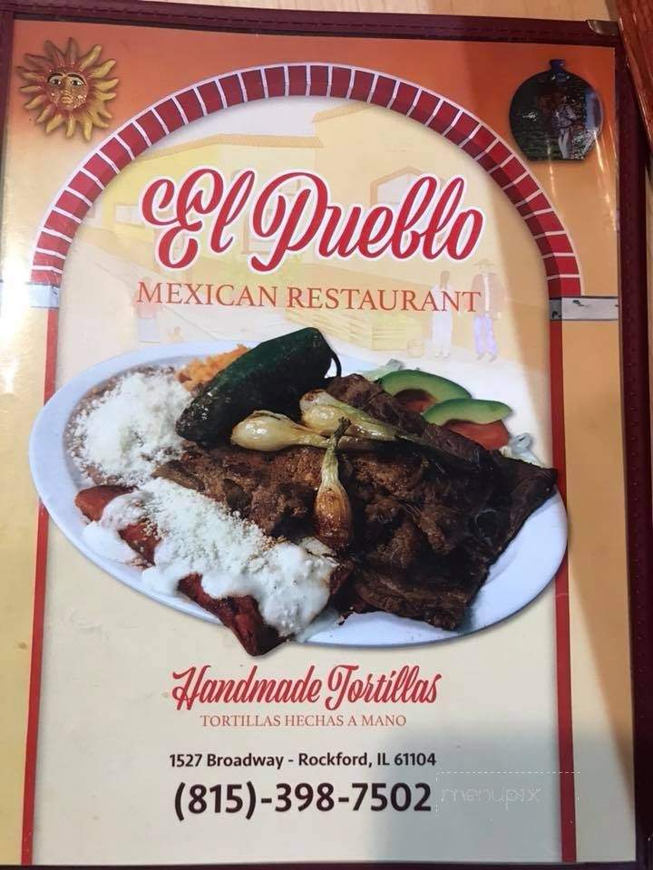 El Pueblo - Rockford, IL menu_pic