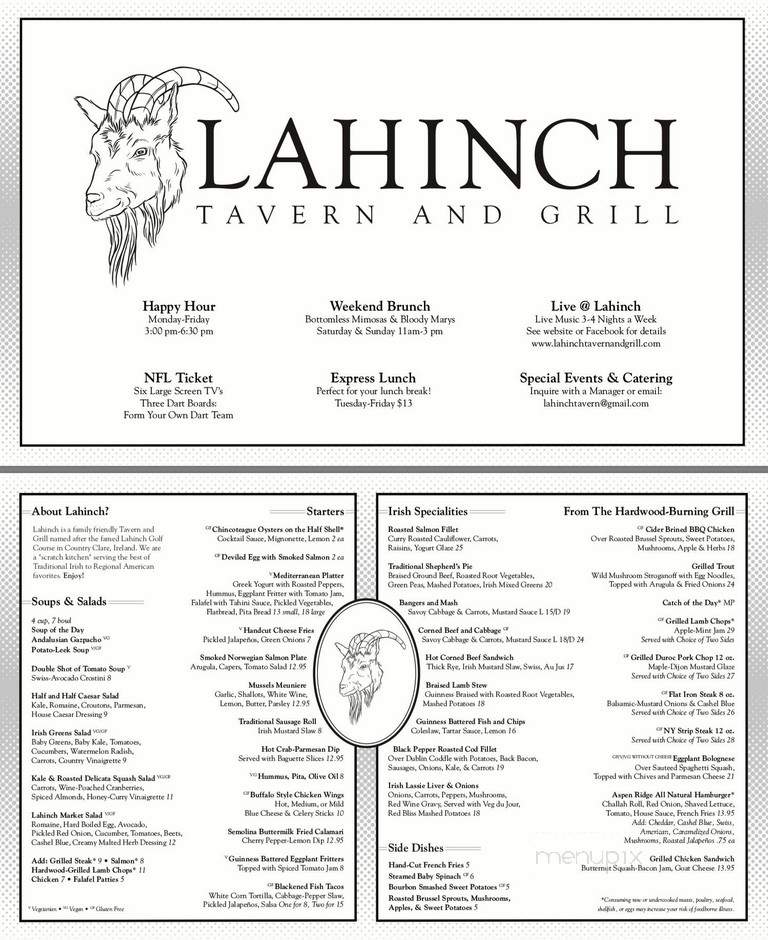 Lahinch Tavern & Grill - Potomac, MD