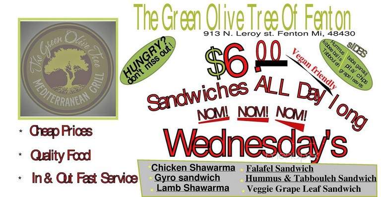 The Green Olive Tree - Fenton, MI