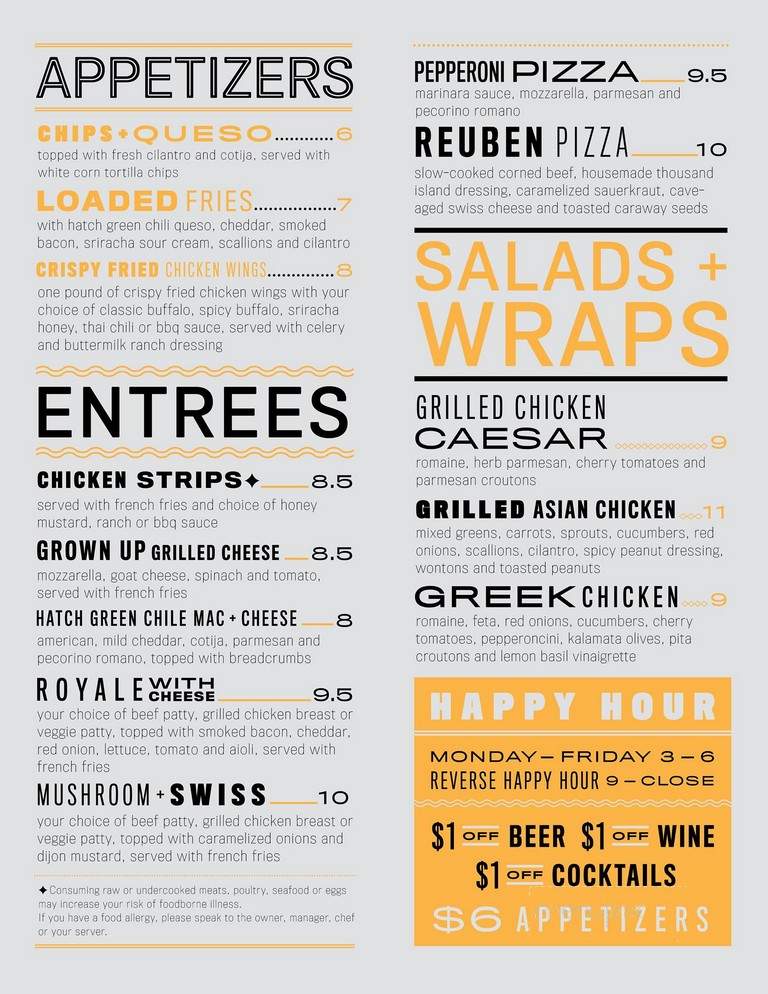 Liquid Sunshine Taproom - La Vista, NE menu_pic
