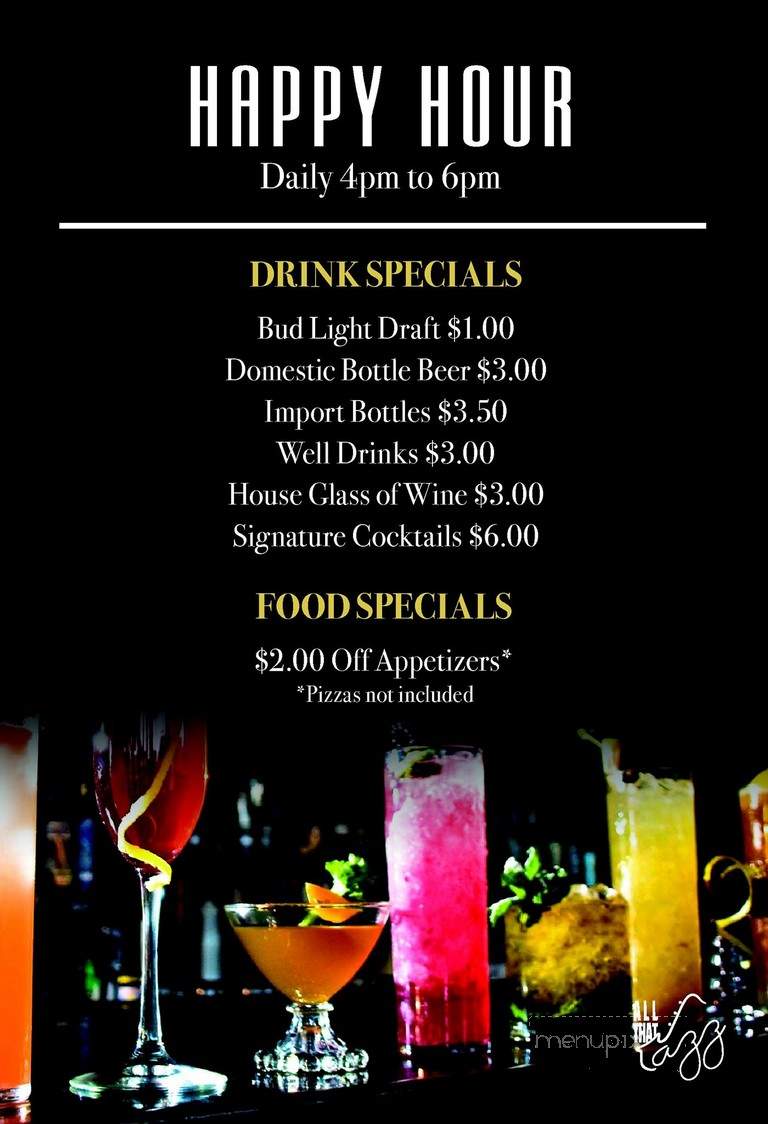 All That Jazz - Casper, WY menu_pic
