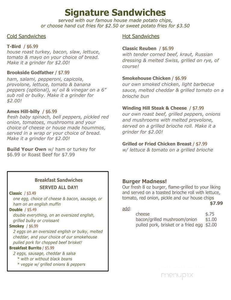 Green Mountain Market & Deli - Brattleboro, VT menu_pic