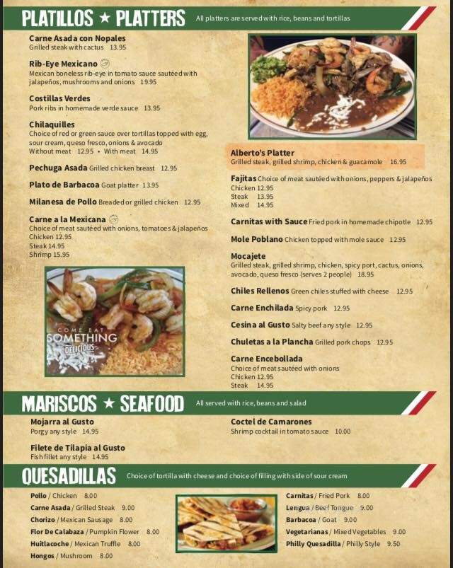 Alberto's Deli - Forked River, NJ menu_pic