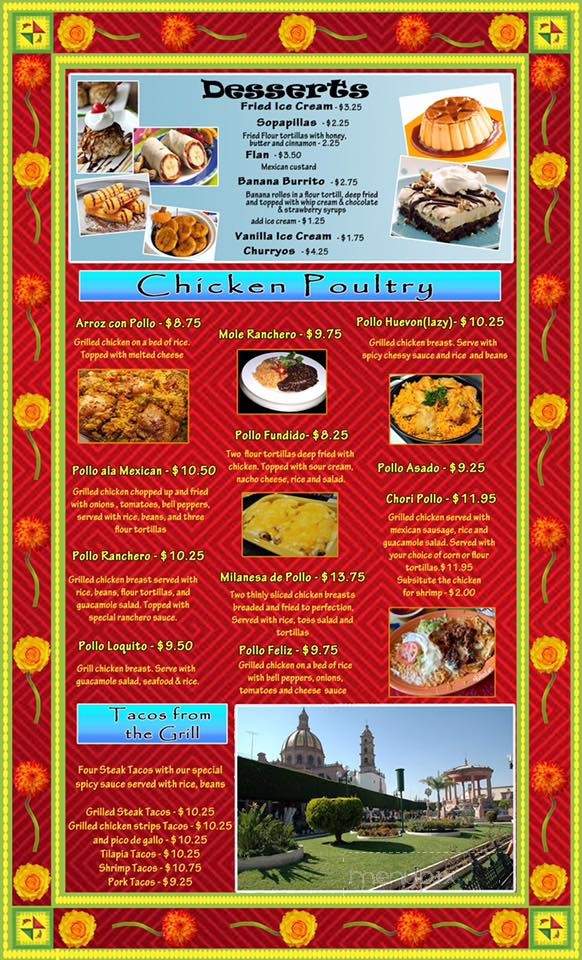 Margarita's Lounge - Santee, SC menu_pic