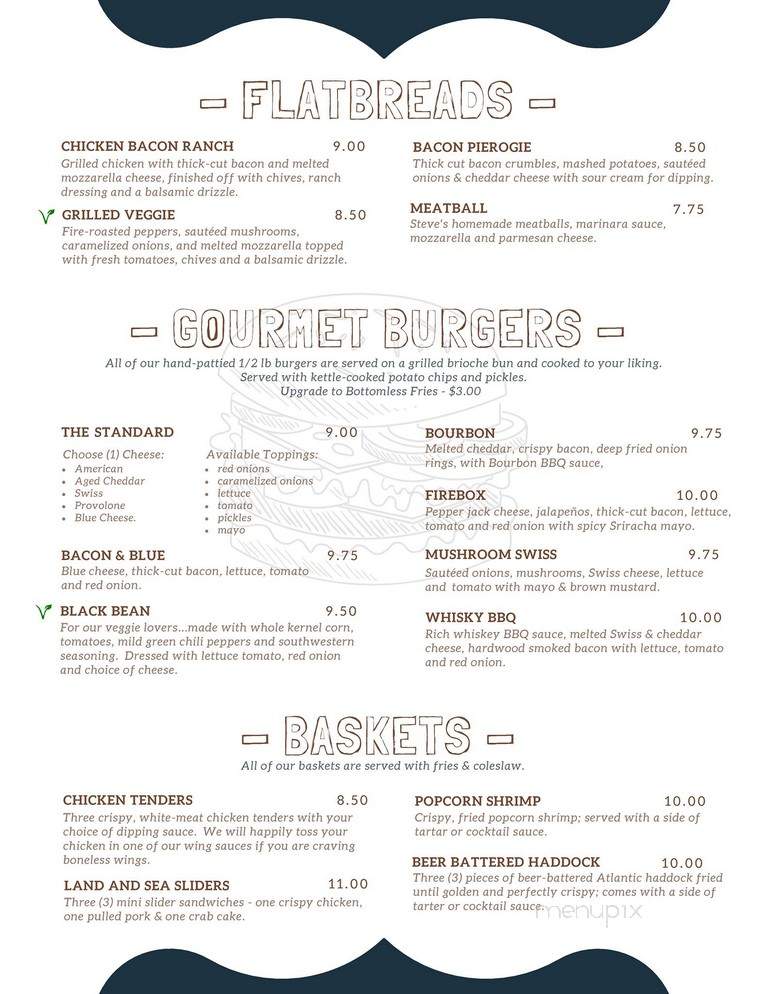 The Nickle Plate Bar & Grill - Elysburg, PA menu_pic