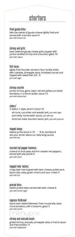 Tapped Crafthouse - Virginia Beach, VA menu_pic