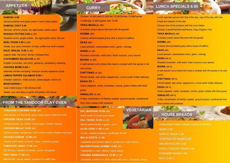 Dabbawala Lunch box - North Providence, RI menu_pic