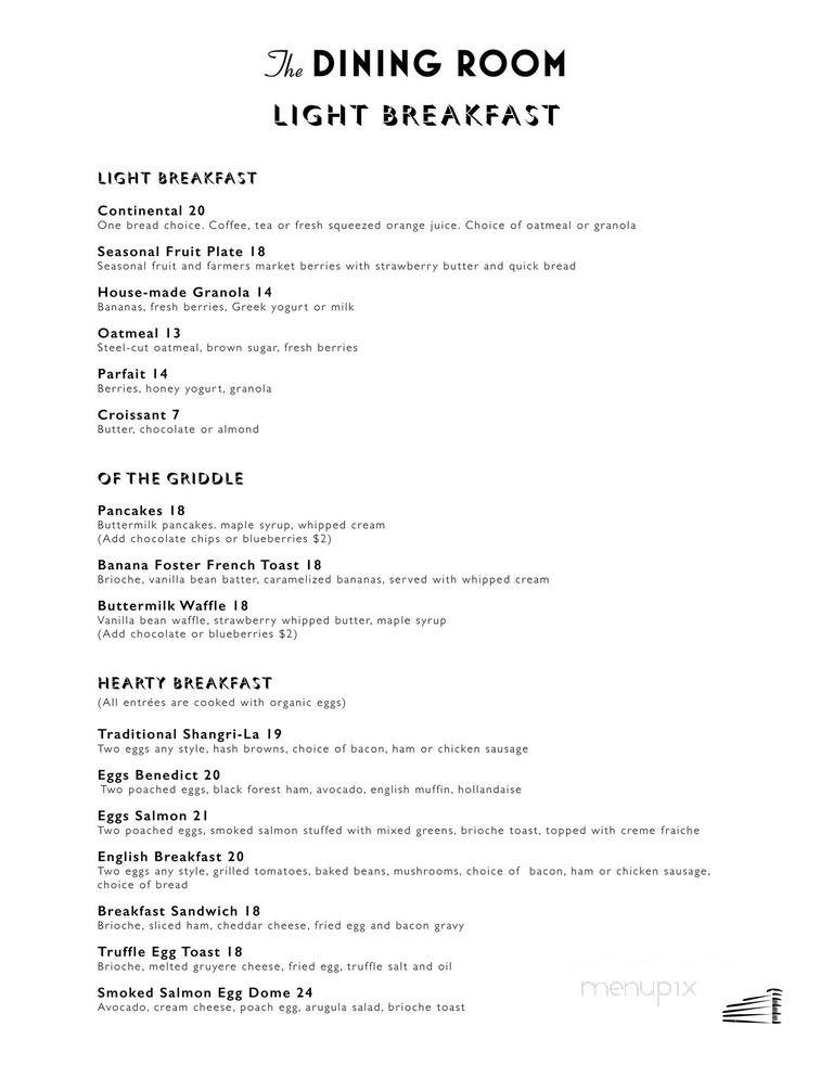 ONYX Rooftop Bar - Santa Monica, CA menu_pic