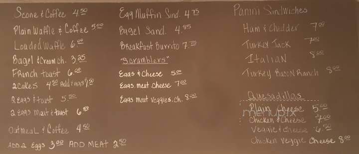 Bridge Street Coffee - Oak Grove, MN menu_pic