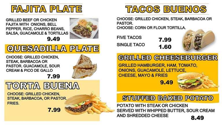 El Pollo Ranchero - Mount Pleasant, TX menu_pic