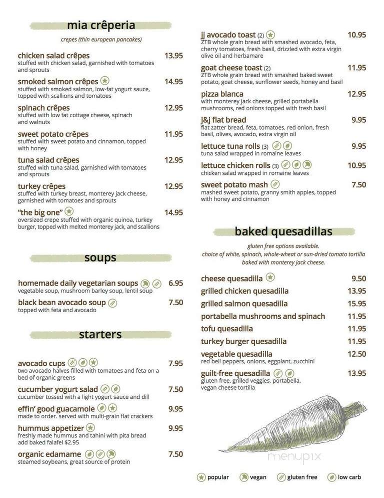 Juice And Java - Sunny Isles Beach, FL menu_pic