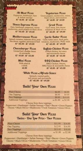 Backwoods Grill & Pizza - Pelzer, SC