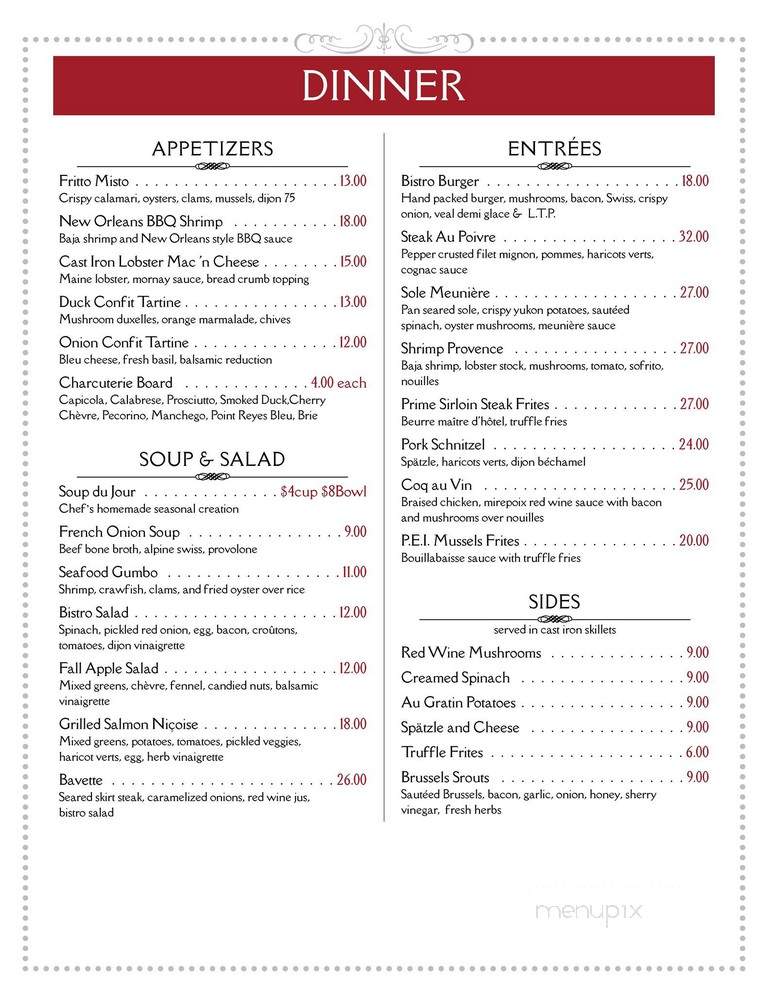 The French75 - Edwards, CO menu_pic