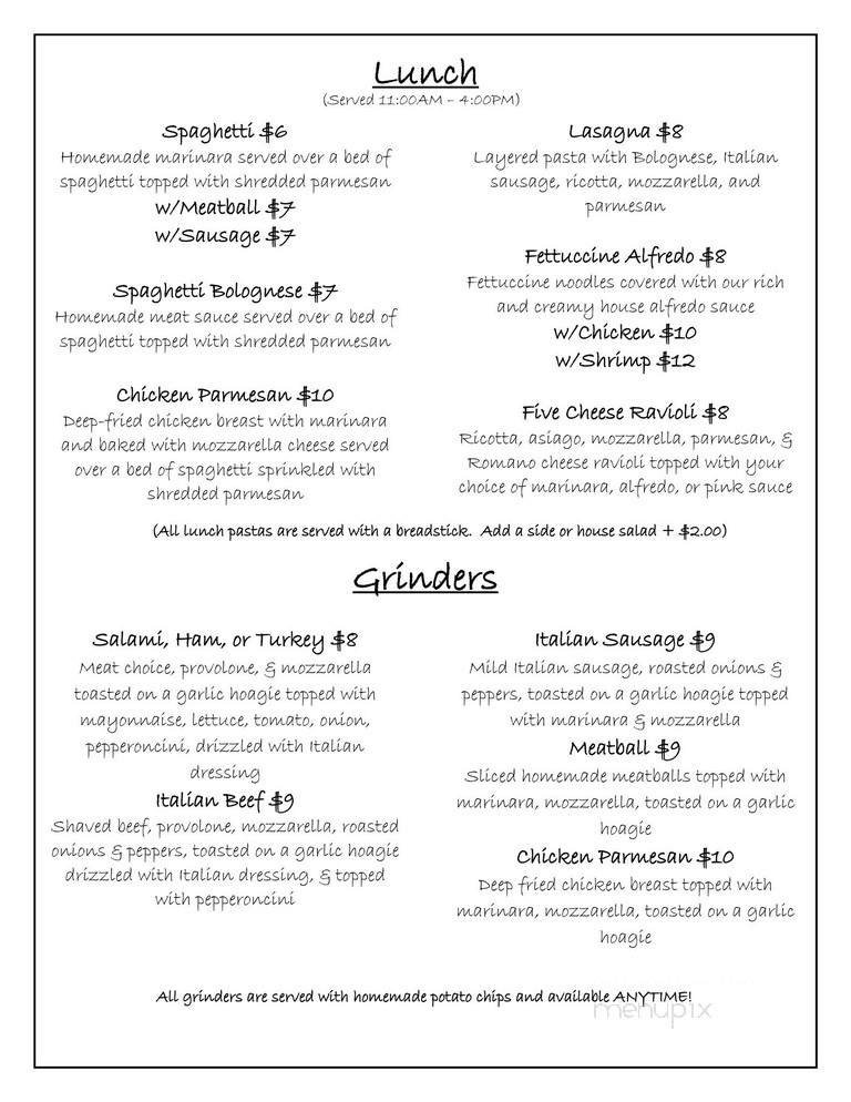 Birra - Siloam Springs, AR menu_pic