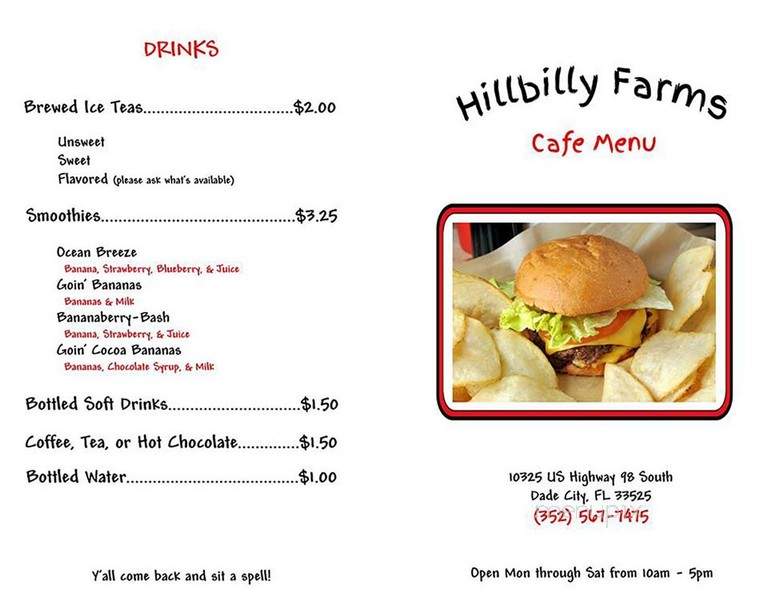 Hillbilly Farms - Dade City, FL