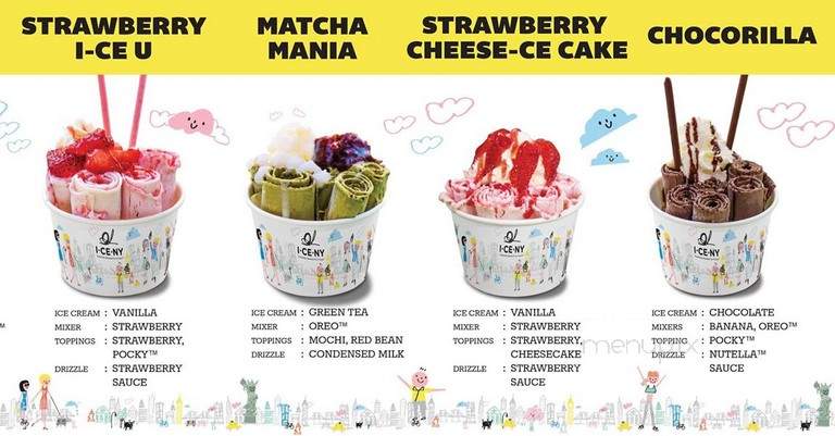 I-CE NY - Doraville, GA menu_pic