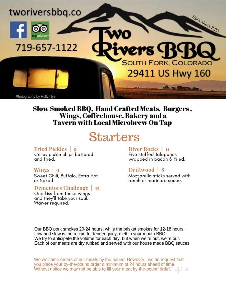 Two Rivers BBQ - South Fork, CO