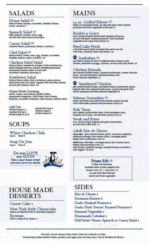 Riverdog Tavern - Middleville, MI menu_pic