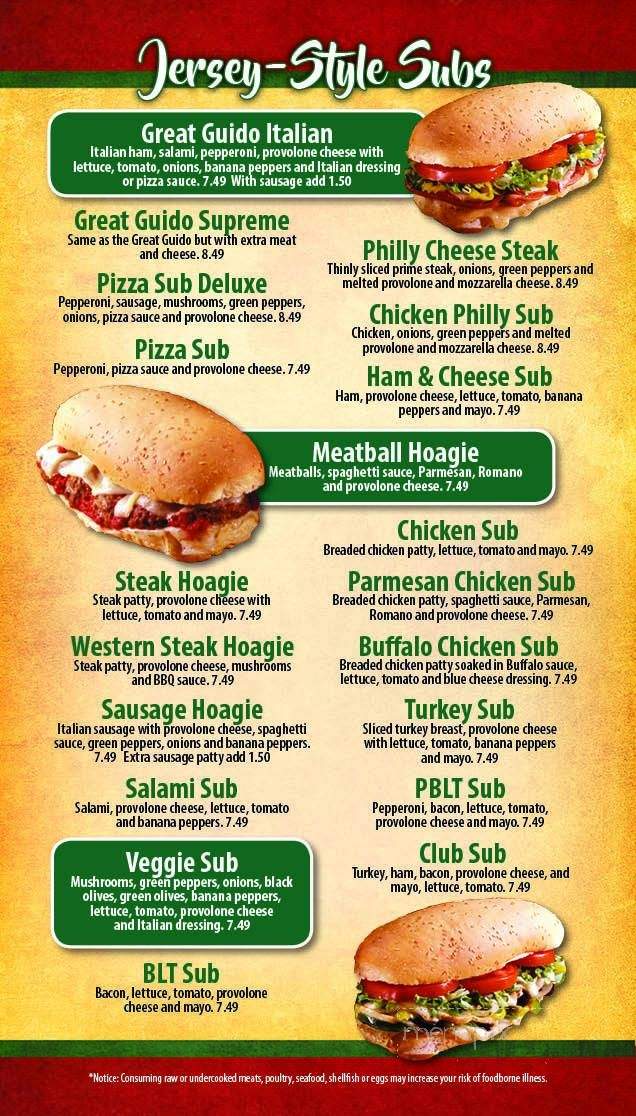 Massey's Pizza - Heath, OH menu_pic