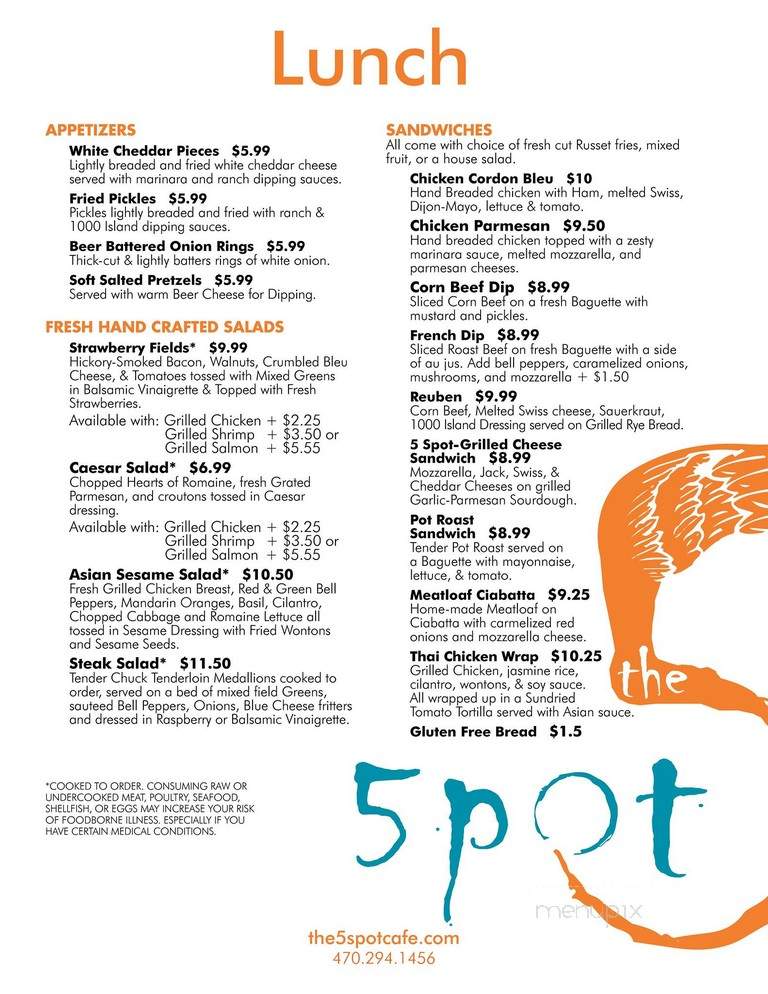 The 5 Spot Cafe - Lawrenceville, GA