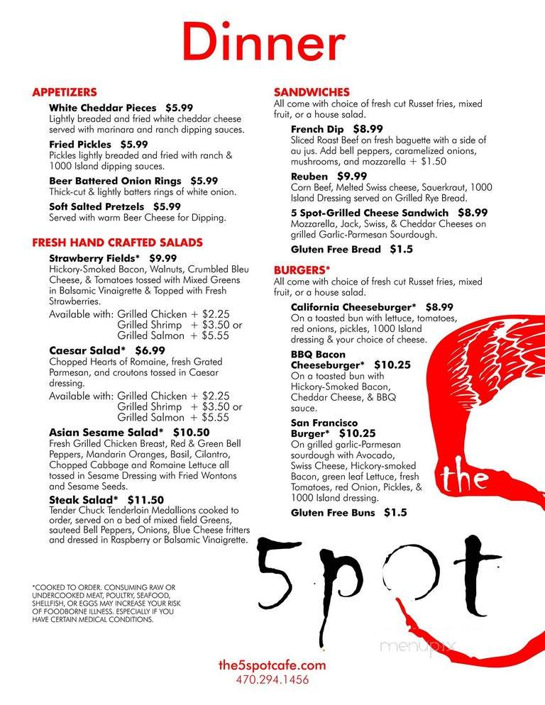 The 5 Spot Cafe - Lawrenceville, GA
