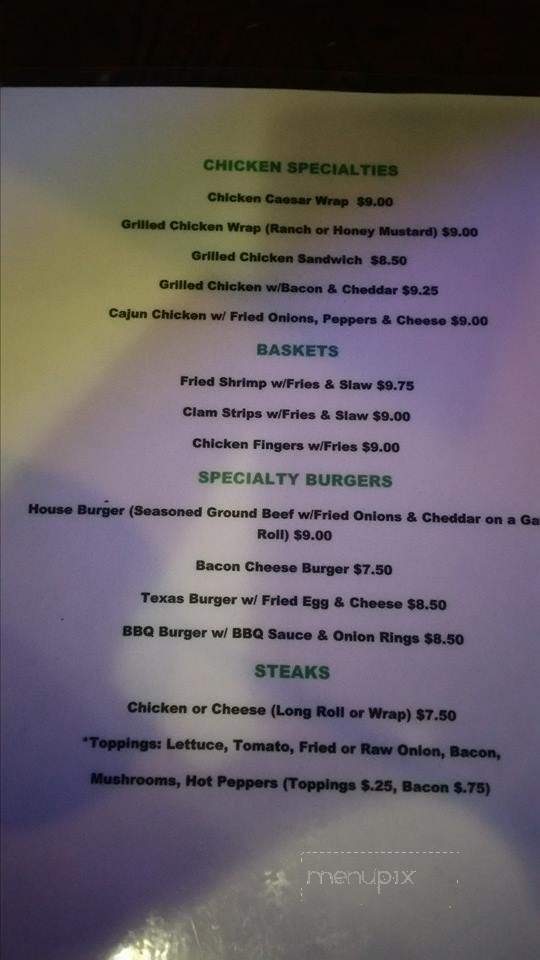 Publik House - Lumberton, NJ menu_pic